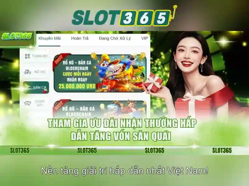Slot365 - Nền tảng chơi slot trực tuyến uy tín và đa dạng Go88