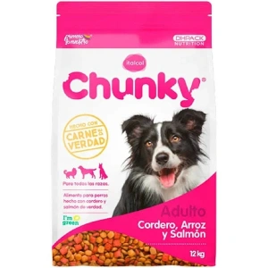 Chunky Adulto Cordero, Arroz Y Salmon