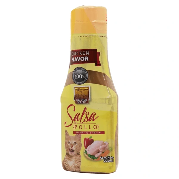 Salsa Natural Select Gatos Sabor A Pollo