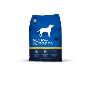 Nutra Nuggets Adulto Mantenimiento es la elección perfecta para dueños comprometidos con el bienestar continuo de sus perros adultos. Con beneficios específicos y una atención especial a las necesidades nutricionales en la etapa de mantenimiento, esta fórmula asegura que tu mascota disfrute de una alimentación completa y equilibrada. ¡Opta por la excelencia en cuidado nutricional y elige Nutra Nuggets para mantener a tu amigo canino activo y saludable!