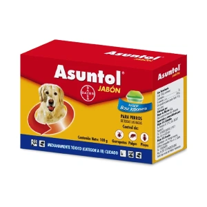 Asuntol Jabon Para Perro x 100 Gr - super bigotes pet shop