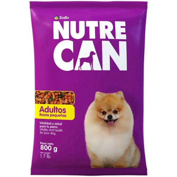 Nutrecan Adulto Raza Pequeña x 8 kg