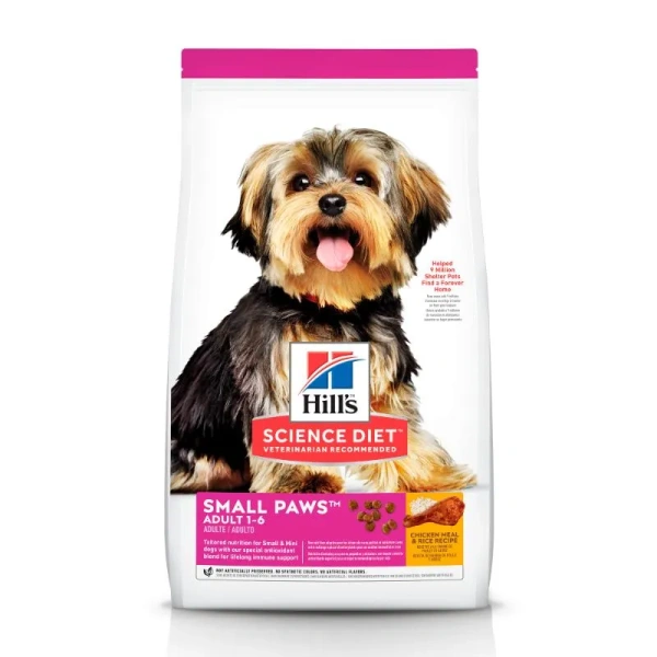 Hills Science Diet Adult Small Paws-Perros(Raza miniatura)-4.5 Lb.