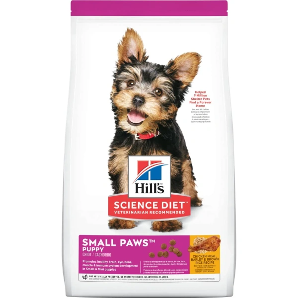 Hills Science Diet Puppy Small Paws-Perros(Cachorros razas peq.)-4,5 Lb