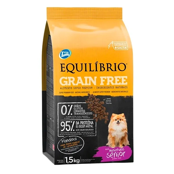 Equilibrio Grain Free Senior Razas Miniaturas