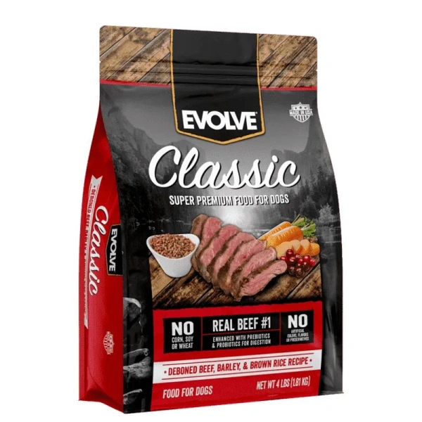 Evolve Dog Classic Beef - Carne 28 Lb