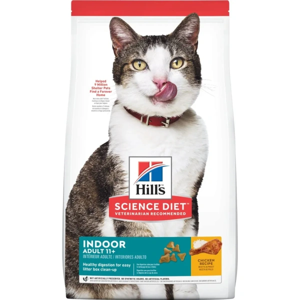Hills Science Diet Adult 11+ Indoor-gato