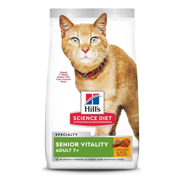 Hills Science Diet Senior Vitality-Gatos