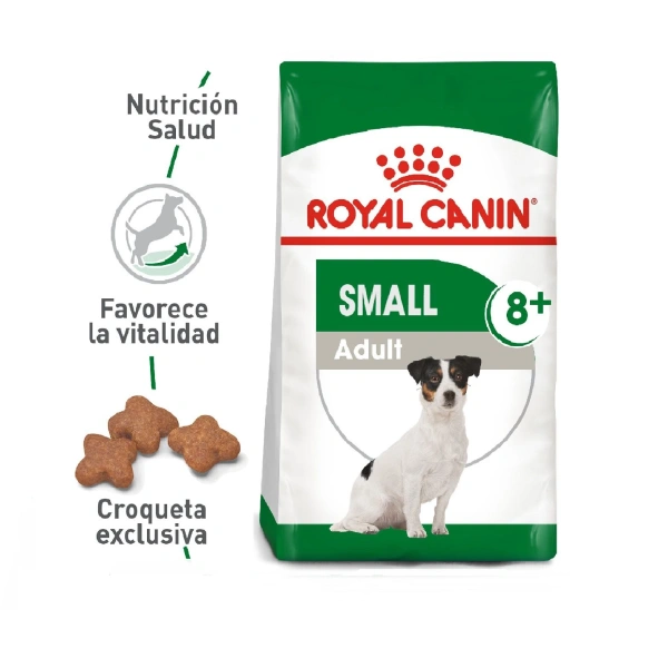 Royal canin mini adulto +8 años perro