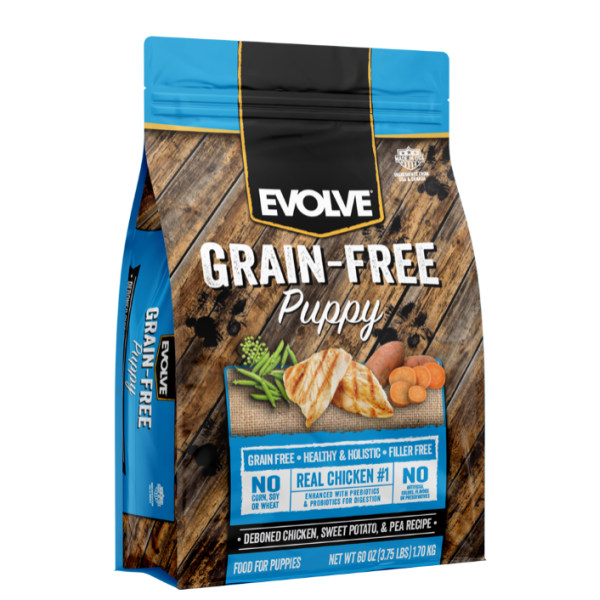 Evolve dog grain free pollo puppy 3,7 Lb