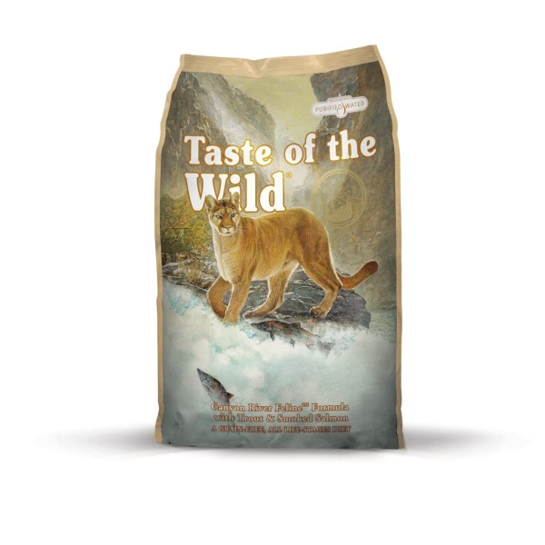Taste of the wild canyon river feline