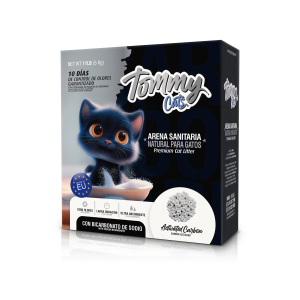 Arena Tommy Cats 5Kg Carbón activado