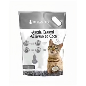 Arena calabaza 10kg Carbón activado de coco