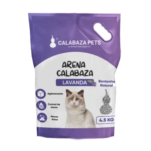 Arena calabaza 4.5kg Lavanda
