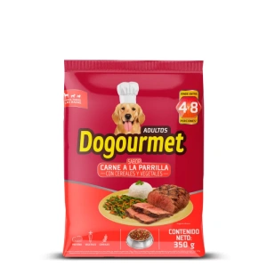 Dogourmet Adultos 350gr Carne a la parrilla
