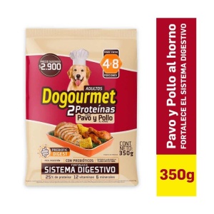 Dogourmet Adultos 350gr pavo y pollo