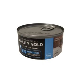Lata Agility gold Entérico 140gr perros