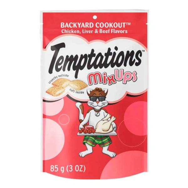 Snacks Temptations Mix-ups gatos 85gr