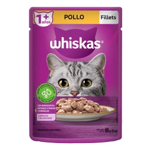 Whiskas comida húmeda +1 año 85gr Pollo