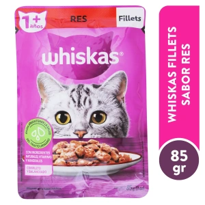 Whiskas comida húmeda +1 año 85gr Res