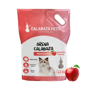 Arena calabaza 4.5kg Manzana