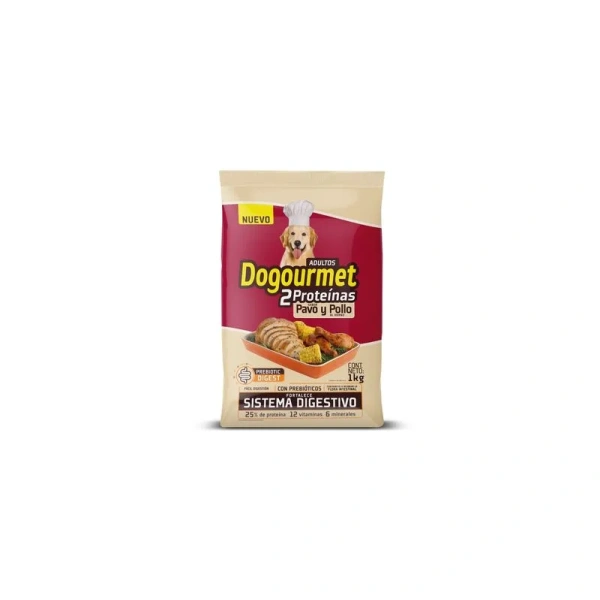 Dogourmet Adultos Pollo y Pavo 1kg